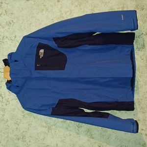 The North Face Men's Large Blue Ski Jacket with Removable Fleece